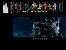 Tablet Screenshot of cinecollectibles.com